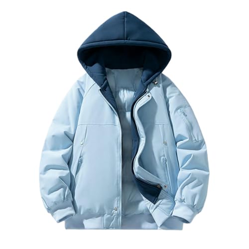 Veste d'hiver matelassée homme contre le froid et vent polaire