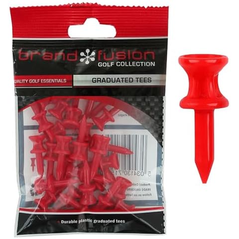 The Golfers Club Graduated Plastic Tees Pack Cover