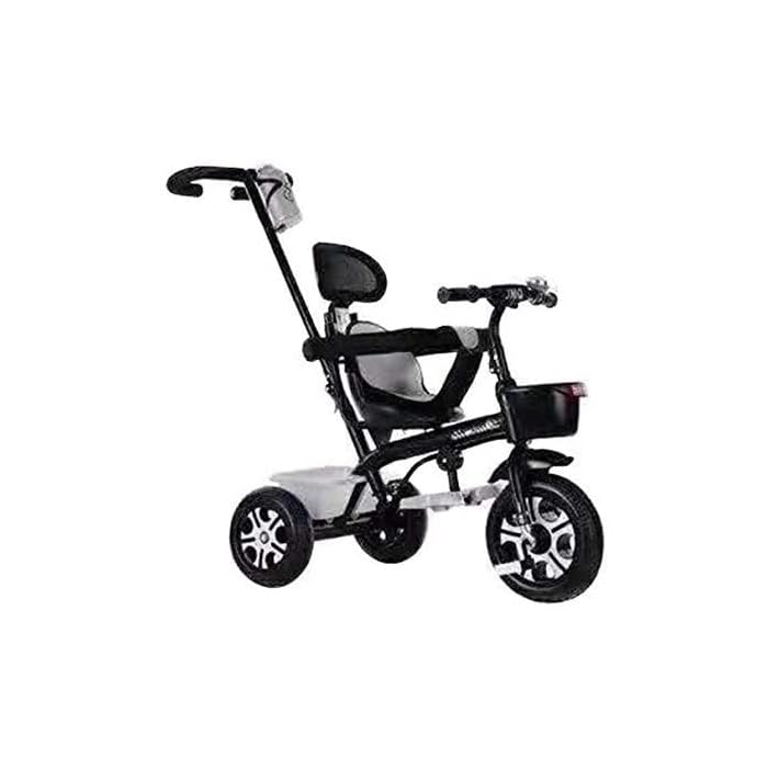 Buy NTECH Kids Tricycles For 1 To 6 Years Old Baby Trike Kid's Ride On Tricycle With Push Bar 3
