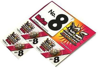 3Pcs O.S. Spark Glow Plug NO.8 OS #8 Hot For Nitro Fuel Engine RC Car Airplane