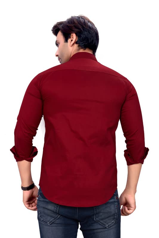 Image of Men's Cotton Regular Fit Fullsleeves Fomal Shirt