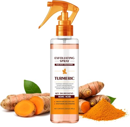 Peel Shot Keratin Care Kojic Acid Turmeric Spray 200mlTurmeric Exfoliating Spray Gentle Peeling Solution for Smooth All Skin Types
