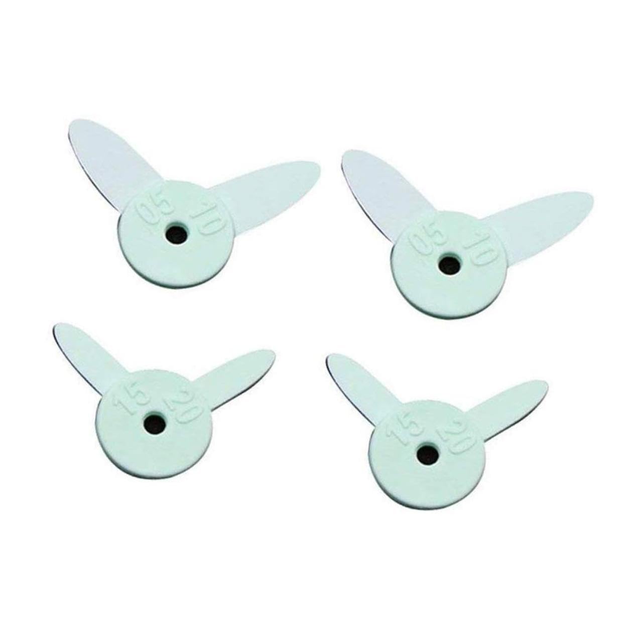 Gatuida 12 Piezas reglas para herramienta de medición Medida de calibre de espacio entre regla de medición interdental reglas de medicion calibre para