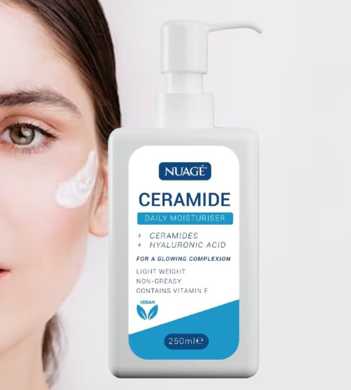 Nuage Ceramide Face Cream With Hyaluronic Acid Daily Moisturising Cream 250ml