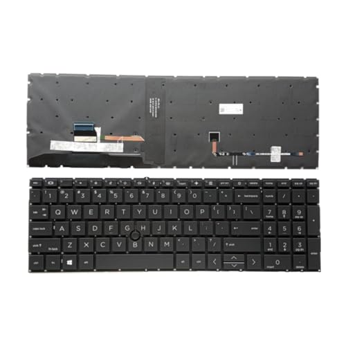 Clavier rétroéclairé américain US pour HP EliteBook 850 G7 G8 PC portable