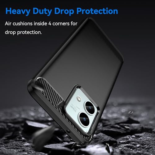 YKNIUFLY Custodia per Motorola Moto G84 Cover, TPU...