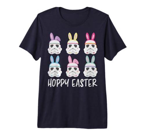 Star Wars Easter Storm Troopers With Ears Line Up Poster Premium Tri-blend T-Shirt