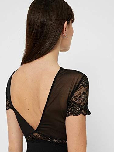 PIECES PCSICCA SS BODYSTOCKING NOOS dames body - Afbeelding 8