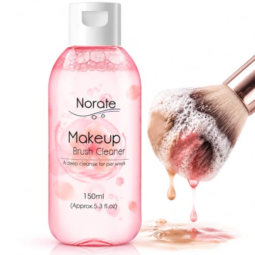 Norate Makeup Brush Cleaner, Brush Cleaning Solution & Shampoo, 5...