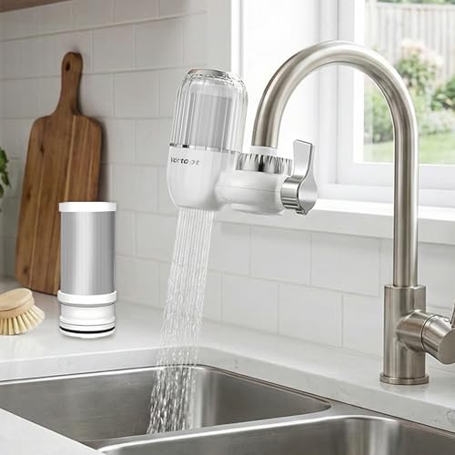 Vortopt Water Filter for Sink Faucet,Faucet Water Filter NSF