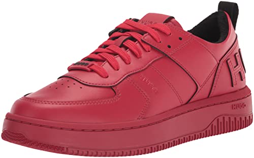 Image of Hugo Mens Back Logo Lace Up Sneakers | Casual Shoes