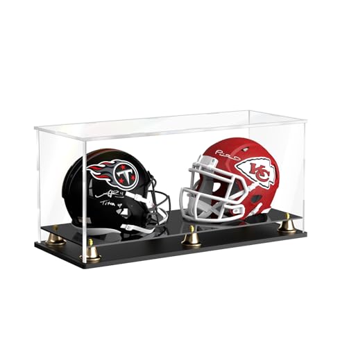 Image of Double Mini Helmet Display Case