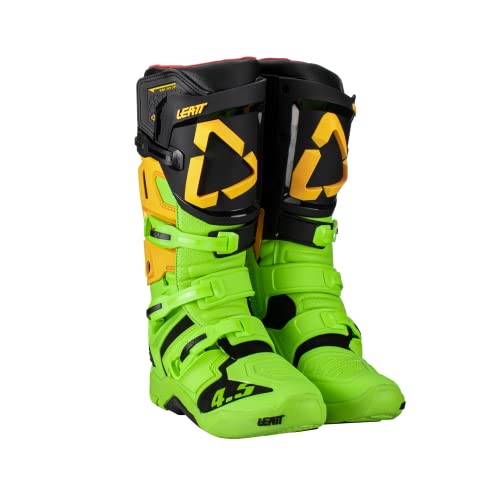 Leatt, Botas de Moto Unisex Adulto, Giallo, 45.5 EU