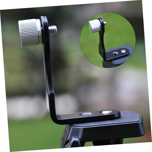 Adaptador de trípode para telescopio binoculares soporte negro 3