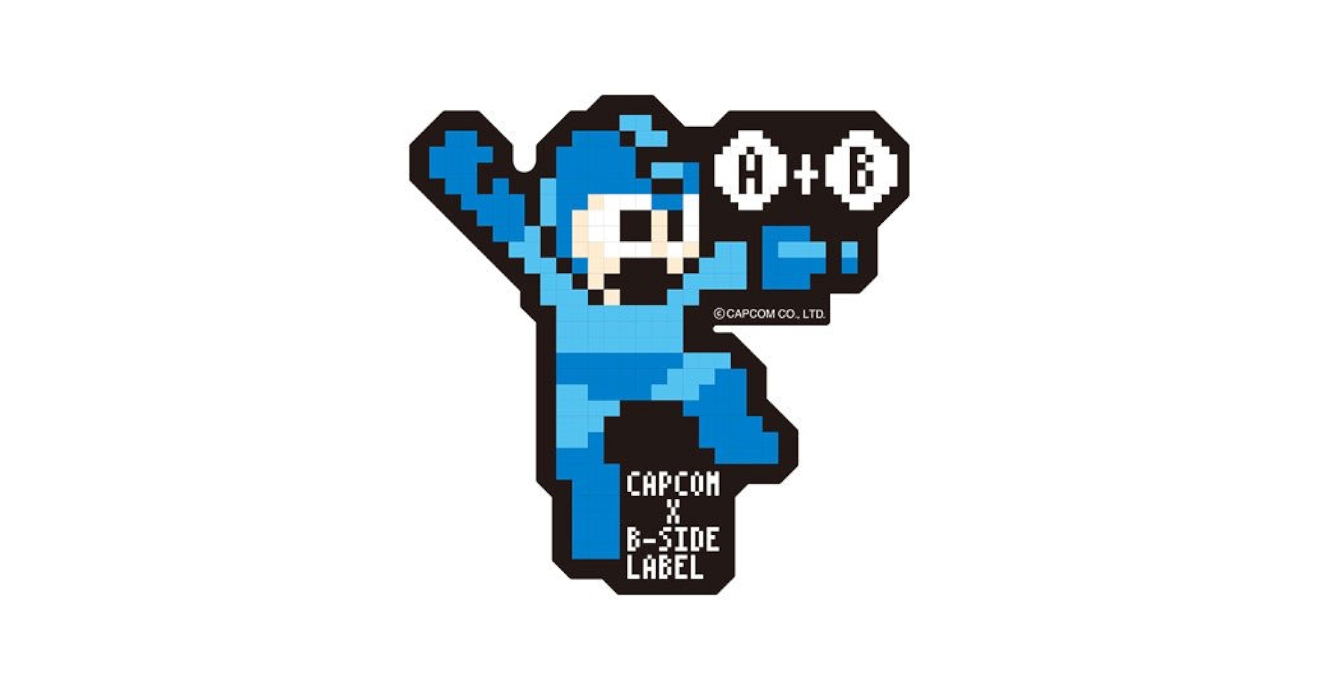Amazon.co.jp: CAPCOM×B-SIDE LABELステッカー ロックマン