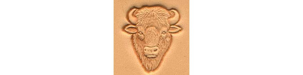 Tandy Leather Buffalo Head Craftool� 3-D Stamp 88458-00