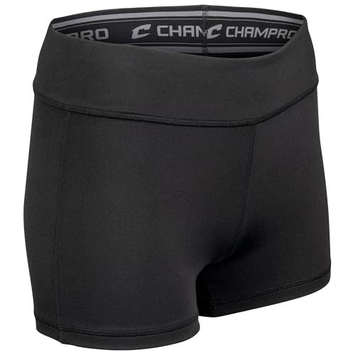 Champro shorts femme respirant avec taille élastique confortable