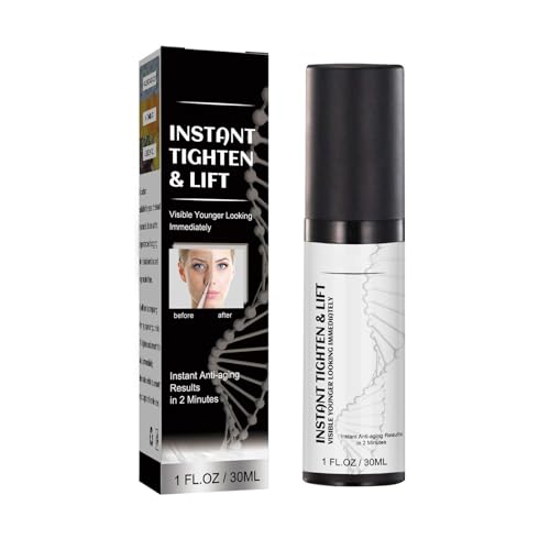 Suero Tensor Instantáneo para la Cara - Crema Tensora para la Piel, Crema Reafirmante y Levantadora Facial, Suero de Ácido Hialurónico para el Rostro