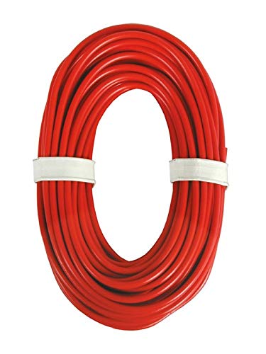 Preisvergleich Produktbild Viessmann 6895 - Hochstromkabel 0,75 mm, 10 m, rot