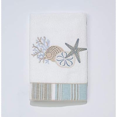 Avanti Linens By The Sea Hand Towel, White,10972WHT 41LYzF0RKGL. SS400