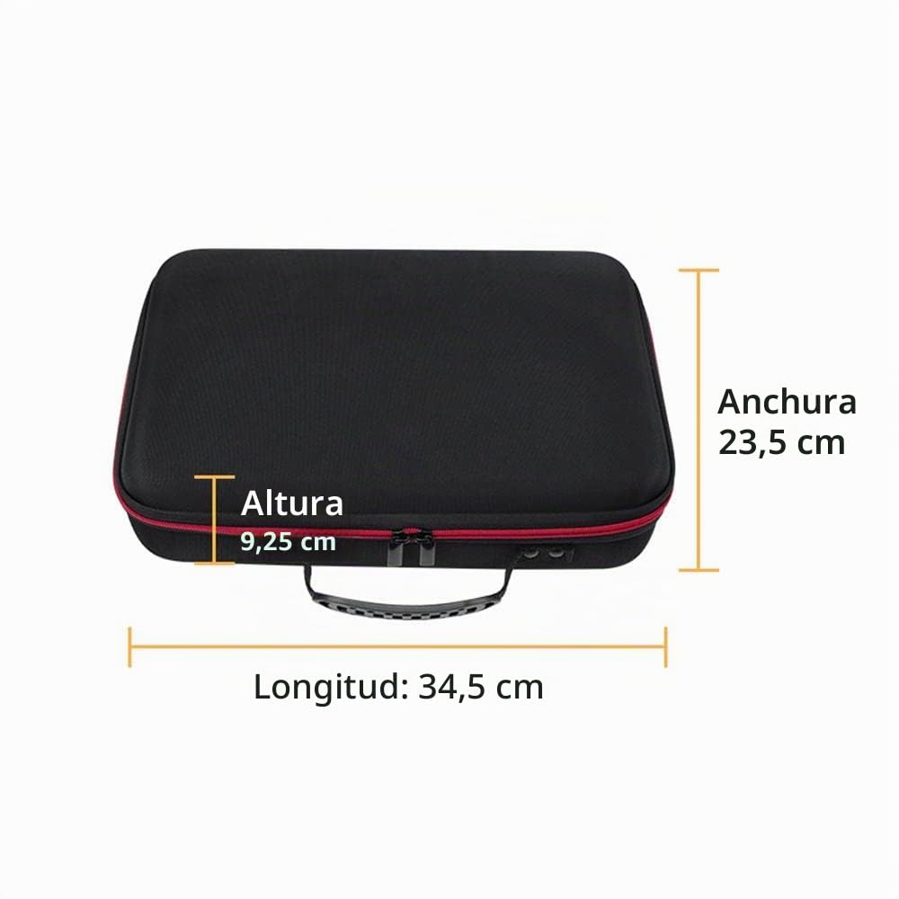 Estuche de Transporte de Viaje Caja de Almacenamiento para Secador de Pelo Organizador Tela Oxford Bolsa de Carcasa Rígida Nuevo Para Dyson HD08 A Prueba de Golpes Impermeable