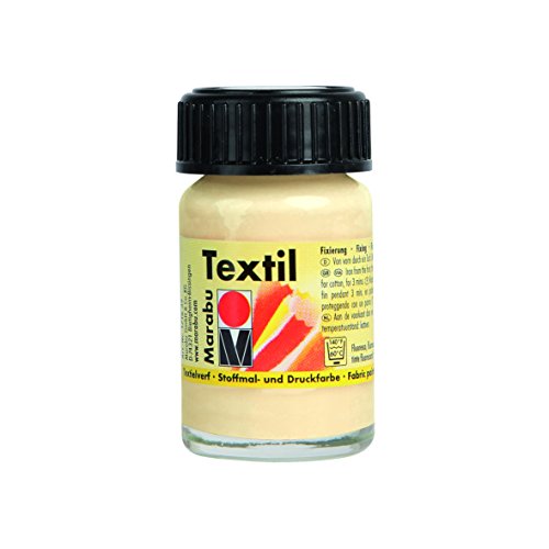 Marabu Textil Jar 15 ml-colore carne, pittura per