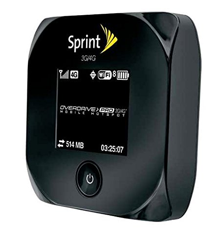 Sprint Sierra Wireless Overdrive Pro SWAC802 Mobile Hotspot - 3G/4G, GPS, Memory Card