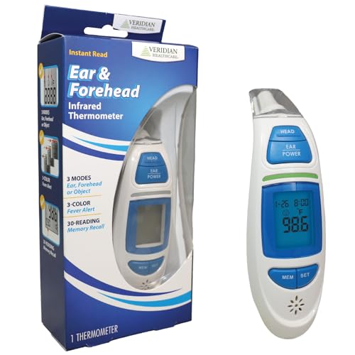 Slim Line Package Mini Temple Touch Thermometer