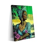 Posters of Works by Artist Vladimir Tretchikoff 4 Canvas Print Wall Art Decor Living Room Office Bedroom 16x24inch(40x60cm) Frame-style