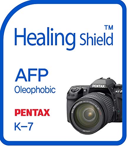 Healingshield XLV[tیtB Oleophobic AFP Clear Film for PENTAX Camera K-7 [2pcs]