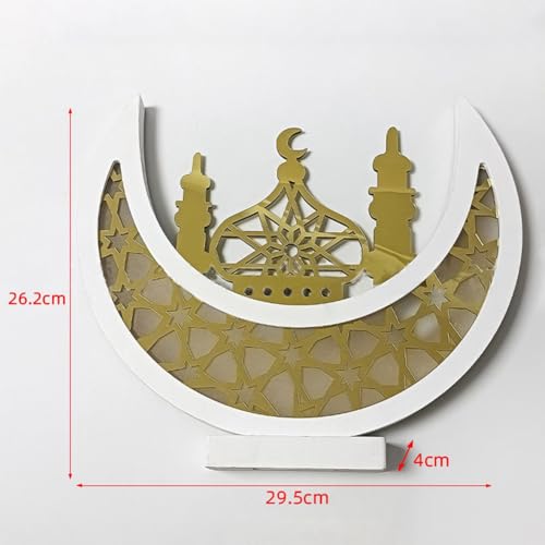 Adornos de luz LED de luna de madera oriental para salones y dormitorios 8