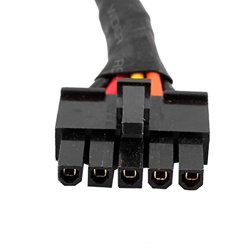 Adaptador Cable 5 Pin a 3 SATA de 35 pulgadas Blanco miniatura 2