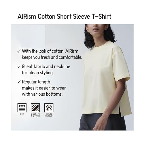 Image of Alan Jones Clothing Alan Jones Women's Relaxed Fit Side Slit Cotton Short Sleeve T-Shirt