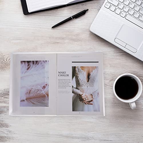 20 Unidades Capa De Livro Protetor De Livro Escolar Estojo De Prote??o Transparente Capas De Livro D