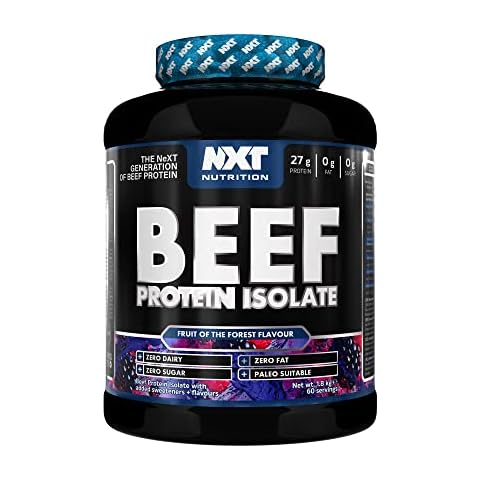 NXT Nutrition Beef Protein Isolate Powder - Fruits of The Forest Cover