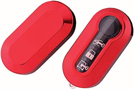 Amazon Co Jp Ontto フィアット スマートキーケース キーカバー キーホルダー キーケース 汚れ 傷防止 金属光沢 鍵を保護 オシャレ 高級 Tpu シリコン Fiat 500 500 C 500l 500x 等に適用 赤 車 バイク