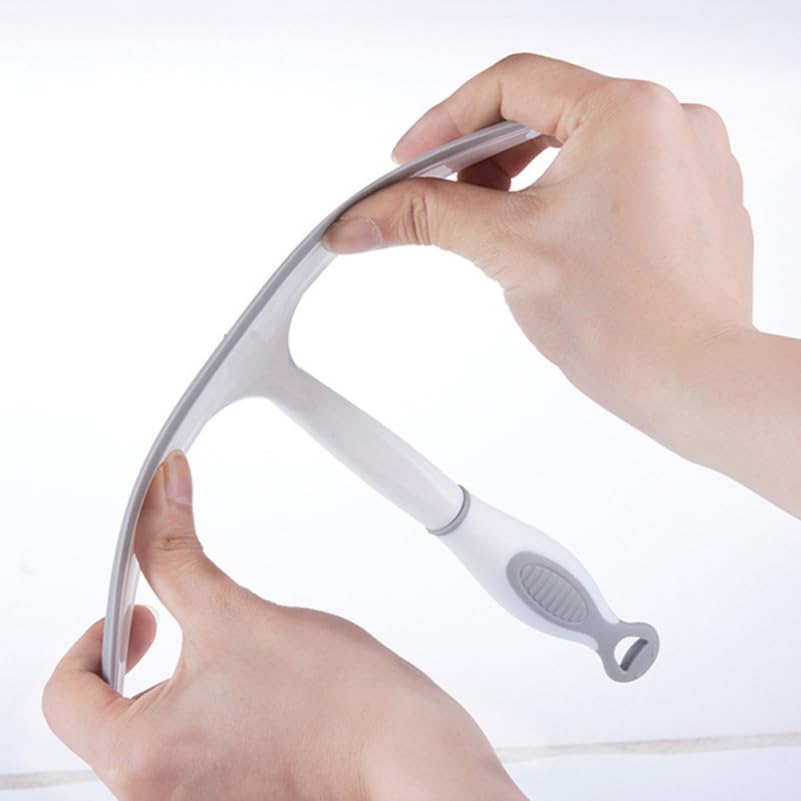 Image of GLEAVI Hand Squeegee Silicone Wiper Blades Silicone Scraper Window Cleaning Wiper Bathroom Water Wiper Cleaning Wiper Squeegee Cleaner Window Squeegee Glass Vacuum Cleaner