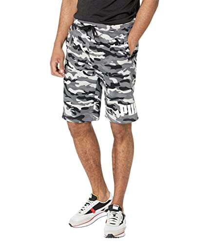 Short en polaire camouflage PUMA homme idéal pour le streetwear et la détente