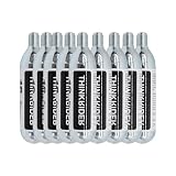 ThinkRider 16g Threaded CO2 Cartridges, CO2 Cartridges for Use with CO2 Bike Tire Inflator, C02 Cartridges for...