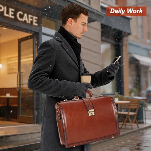 Banuce Doctor & Lawyer Leather Bag