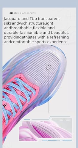 Leisure Exercise Jogging Breathable mesh Full Palm Carbon Plate Running Shoes, Lightweight Cushioning Racing Training Sports Shoes for Men and Women2