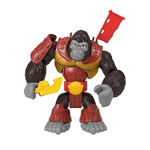 Fisher-Price Imaginext Silverback Gorilla Smash Actionfigur