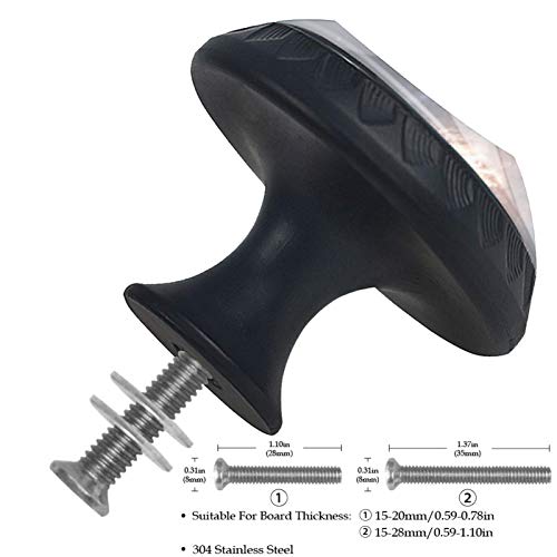 Boutons de tiroir en cristal pour sublimer votre commode