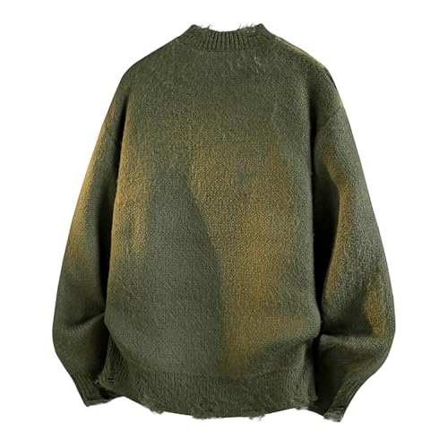 Oversized Graphic Sweaters Long Sleeve Unisex Pullover Vintage Knit Casual Sweater2