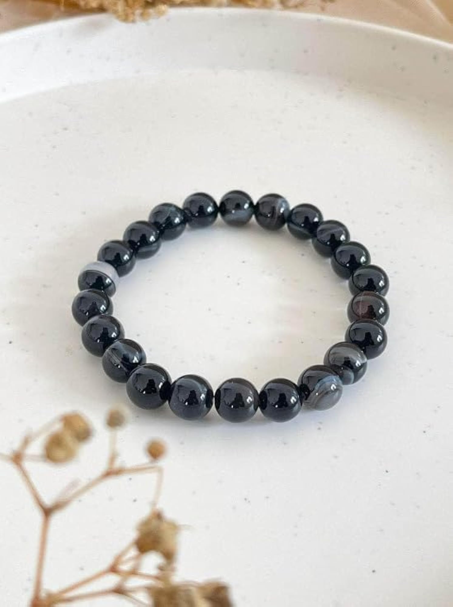 Hakik Stone Bracelet, Adjustable