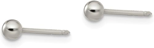 Miniatura 2 de Pendientes de bola de titanio de 0.118 in, Titanio, 0