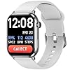 COCO Emergency Alert Smartwatch for Seniors – Fall Detection, SOS Call, Heart Rate & SpO2 Monitor, Medication Reminder, Bluetooth Calling, Caregiver App, BT2-X (2026) (Silver)