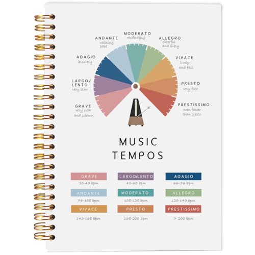 Cahier de notes de musique pour fixer ses compositions sans perdre d'idées