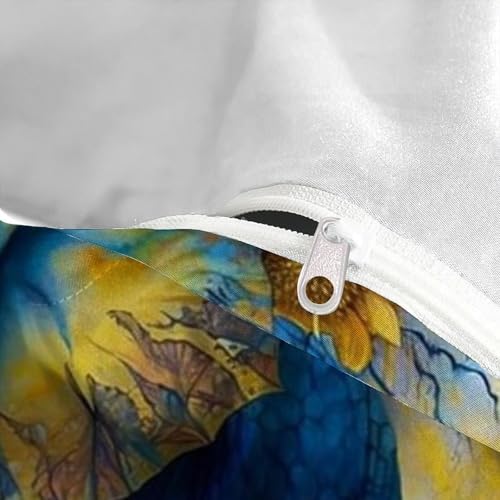 Housse de couette éléphant imprimé 3D SunFleurs microfibre 200x200