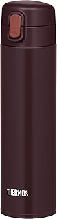 サーモス 水筒 真空断熱ストローボトル 450ml ブラウン 保冷専用 FJM-450 BW